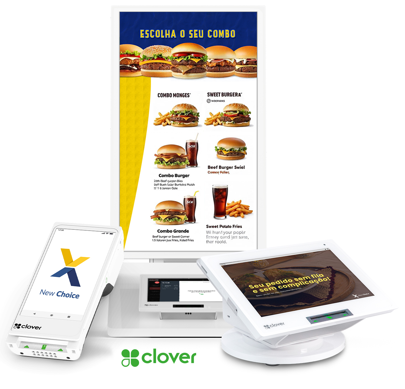 Maquininhas e Totem - Clover